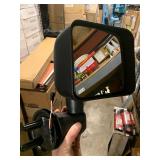 1 New Rampage Electric Powered Jeep 2DR & Unlimited 2007-12 Passengers Side Right Mirror Installation Kit w/ Control Box and 36” Length of Soft Wire.