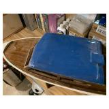 Wooden Boat w/ Accessory Pieces
