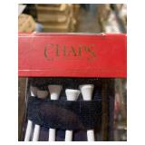 New Chaps Ralph Lauren Golfer’s Stainless Steal Water Bottle Kit