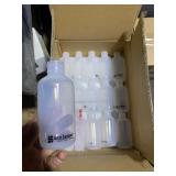 14- 4oz Clear Squeeze Bottles w/ Caps