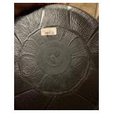 5- 13” Petal Mist Black Plates