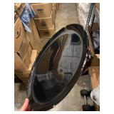 5- 13” Petal Mist Black Plates
