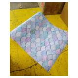 Arthouse Mermazing Scales Ice Blue Wallpaper