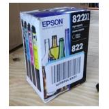 EPSON T822 DURABrite Ultra Ink High Capacity Black & Standard Color Cartridge Combo Pack (T822XL-BCS) for select Epson WorkForce Pro Printers