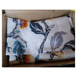 Driftaway Ada Botanical Pattern Printed Window Valance 2 Pack