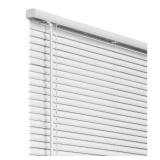 Chicology White Cordless Room Darkening Vinyl Mini Blind with 1 in. Slats 30 in. W x 36 in. L, White (Commercial Grade)