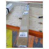 Chicology White Cordless Room Darkening Vinyl Mini Blind with 1 in. Slats 30 in. W x 36 in. L, White (Commercial Grade)