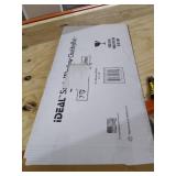 Ideal Pet Products Aluminum Sash ChubbyKat Flap Pet Door Medium White 1.25" x 33" x 15.06"