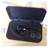 ICOMTOFIT Bluetooth Headset, Wireless Bluetooth Earpiece V5.0 Hands-Free Earphones with Built-in Mic for Driving/Business/Office, Compatible with iPhone and Android (Gray)