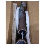 Catry Cat Tree with Feather Toy - Cozy Design of Cat Hammock Allure Kitten to Lounge in, Cats Love to Lazily Recline While Playing with Feather Toy and Scratching Post, (Innovative Arrival)