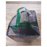 Greenco Mesh Office Supplies Desk Organizer Caddy, 6 Compartments, Black