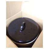 Now Designs Vintage Compost Bin, Ivory