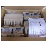 hykolity 12 Pack 6 Inch LED Recessed Lighting W/ Junction Box, CRI90, 14W=100W, 1100lm, 5000K Daylight White, Dimmable Ultra-Thin LED Downlight, Canless LED Recessed Ceiling Light