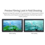 FEELWORLD FW568 V2 5.5 inch DSLR Camera Field Monitor with Waveform LUTs Video Peaking Focus Assist Small Full HD 1920x1152 IPS with 4K HDMI 8.4V DC Input Output Include Tilt Arm