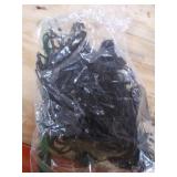 Twinkle Star 66ft 200 LED Halloween String Lights UL Safe Certified Outdoor Fairy Lights Plug in, Expandable Green Wire Clear Bulbs Mini Lights 8 Modes, Christmas Wedding Party Decoration, Orange