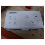 Wireless Charger Stand, CEREECOO 4 in 1 Wireless Charging Station Dock Compatible with iPhone Series13/12/11/11pro/Xr/Xs/X/Max/8/8Plus Apple Watch 7/6/5/4/3 AirPods Pro/1/2(iWatch Charger Required)