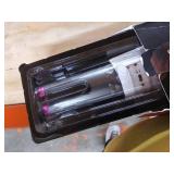 Hair Curler, Wireless Automatic Curling Iron Portable Ceramic Barrel Hair Curling Wand with LCD Display 6 Adjustable Temperature Rechargeable Cordless Auto Curler