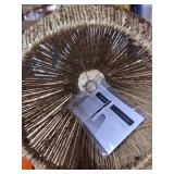 The Curated Nomad Westlake Seagrass Shade (16-inch Pendant)