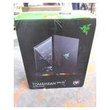 Razer Tomahawk Mini-ITX Gaming Chassis: Dual-Sided Tempered Glass Swivel Doors, Ventilated Top Panel, Chroma RGB Underglow Lighting, Built-in Cable Management, Classic Black