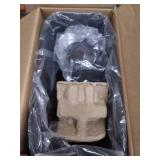 8-Sheet Strip Cut Home Paper Shredder,bonsaii CD and Credit Card Office Shredder Machine with Overheat and Overload Protection,3.5 Gallons Wastebasket,Black (S120-C)