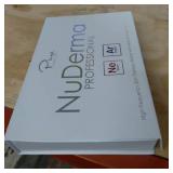 NuDerma Professional Skin Therapy Wand - Portable High Frequency Skin Therapy Machine with 6 Neon & Argon Wands â Boost Your Skin â Clear Firm & Tighten