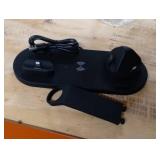 Multi-Function Charging Stand, 3 in 1 Rotatable Charger Dock Wireless Charger Pad for QI-Enabled Phone, iWatch/AirPods Charger