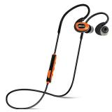 ISOtunes PRO Bluetooth Earplug Headphones, 27 dB Noise Reduction Rating, 10 Hour Battery, Noise Cancelling Mic, OSHA Compliant Bluetooth Hearing Protector (Safety Orange)