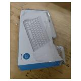 OMOTON iPad Keyboard (Stainless Steel, Rechargeable), Ultra Slim Wireless Bluetooth Keyboard for iPad Pro 12.9/ 11, iPad Air 10.9/ 10.5 inch, iPad 10.2 (8th/ 7th), iPad mini, iPhone and more, Black