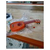 Kids Ukulele Guitar Toy 4 Strings Mini Children Musical Instruments Educational Learning Toy for Toddler Beginner Keep Tone Anti-Impact Can Play With Picks/Strap/Primary Tutorial (Rosewood)