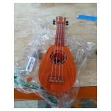 Kids Ukulele Guitar Toy 4 Strings Mini Children Musical Instruments Educational Learning Toy for Toddler Beginner Keep Tone Anti-Impact Can Play With Picks/Strap/Primary Tutorial (Rosewood)