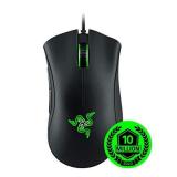 Razer DeathAdder Essential Gaming Mouse: 6400 DPI Optical Sensor - 5 Programmable Buttons - Mechanical Switches - Rubber Side Grips - Classic Black