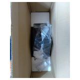 AHDECOR Black Corner Wall Shelves, Wall Mounted Floating Corner Shelf for Home Decor, 2-Pack