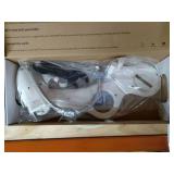 LUXE Bidet Neo 185 (Elite) Non-Electric Bidet Toilet Attachment w/ Self-cleaning Dual Nozzle and Easy Water Pressure Adjustment for Sanitary and Feminine Wash (Blue and White) 13.5 x 7 x 3 inches