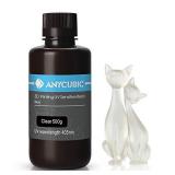 ANYCUBIC 3D Printer Resin, 405nm SLA UV-Curing Resin, High Precision & Rapid Photopolymer for LCD/DLP/SLA 3D Printing(Clear, 500g)