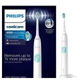 Philips Sonicare ProtectiveClean 4100 Rechargeable Electric Power Toothbrush, White, HX6817/01