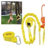 XiaZ Retractable Interactive Dog Toy, Rope Tug of War Toys for Small or Medium Dogs, Outdoor Hanging Exercise Play Tug War, Extra Durable, Safe