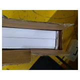 AMADA HOMEFURNISHING Floating Shelves White, 24 Inch Large Wall Shelf for Living Room, Bedroom, Bathroom, Kitchen Storage & Decor, Set of 2-AMFS06