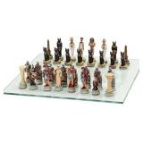 Roman Egyptian Themed Chess Set