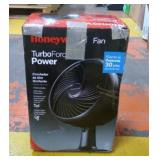 Honeywell Turbo Force Oscillating Table Fan, HT-906, Black