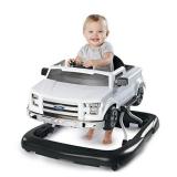 Bright Starts Ford F-150 Ways to Play 4-in-1 Activity Baby Push Walker, White, Age 6 months+