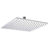 Sooreally Rain Shower Head High Pressure, 8 Inch Stainless Steel Square Rainfall Showerhead,o