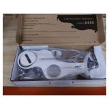 LUXE Bidet Neo 120 - Self Cleaning Nozzle - Fresh Water Non-Electric Mechanical Bidet Toilet Attachment (blue and white)