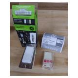 Enbrighten Z-Wave Smart Rocker Light Switch with QuickFit and SimpleWire, 3-Way Ready, Works with Alexa, Google Assistant, ZWave Hub Required, Repeater/Range Extender, White & Light Almond, 46201