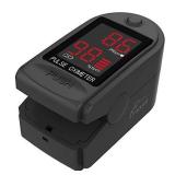 TrackAid Pulse Oximeter Portable Finger Oxygen Saturation and Pulse Rate Monitor