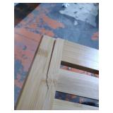 Bamboo Shower Bench Bathroom Stool, Spa Bath Shower Stool with Storage Shelf, Wood Bench for Indoor Outdoor Use