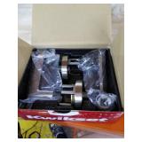 Kwikset Lisbon 91540-019 Round Hall/Closet Lever in Satin Nickel