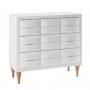 Madison Park Savannah White 3-Drawer Chest- Retail:$519.99