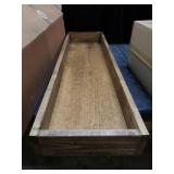 Barb Small Console Table Solid Wood by Del Hutson Designs - Retail:$99.99