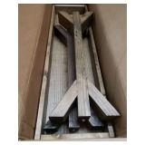 Barb Small Console Table Solid Wood by Del Hutson Designs - Retail:$99.99