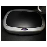 Totti 13-Gal Black Soft Closing Lid Motion Sensor Trash Can in Stainless Steel